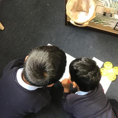 Reception have been taking part in some new counting collections lessons.