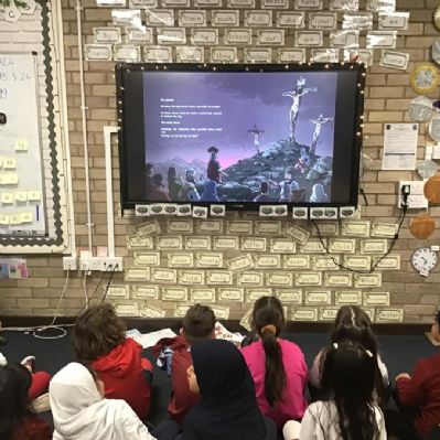 In RE we have been looking at the Easter story and talking about how the events of Holy Week led to the crucifixion of Jesus​​​​​​​