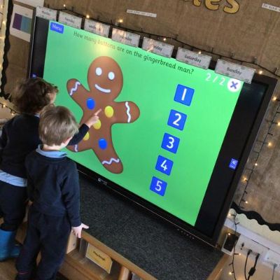 Subitising with the Gingerbread Man​​​​​​​